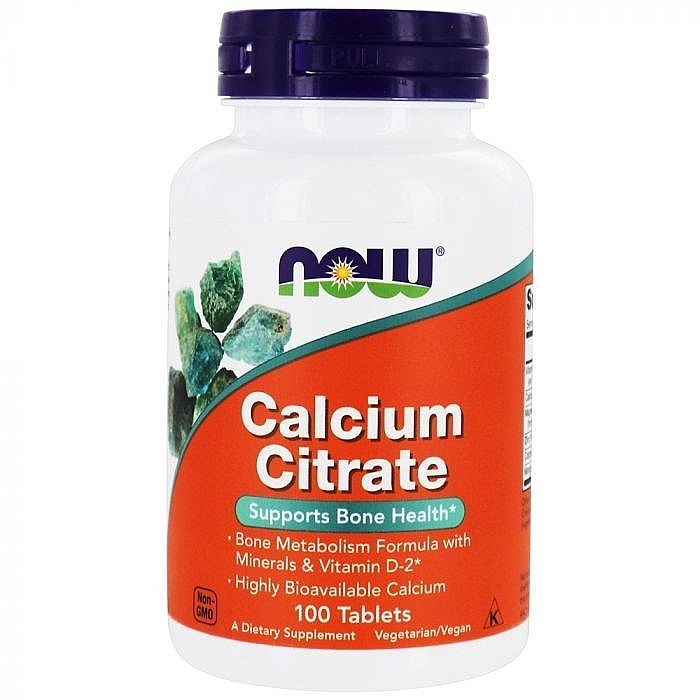 Calcium Citrate, 100 tablets - Now Foods Calcium Citrate — photo N1