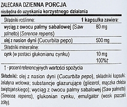 Saw Palmetto Extract with Pumpkin Seed Oil & Zinc - Now Foods Saw Palmetto Extract With Pumpkin Seed Oil And Zinc — photo N3