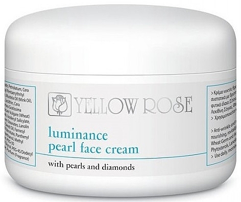 Pearl Face Cream - Yellow Rose Luminance Pearl Face Cream — photo N1