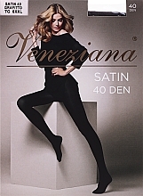 Fragrances, Perfumes, Cosmetics Women's Tights "Satin", 40 Den, grafitto - Veneziana