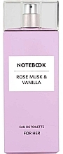 Notebook Fragrances Rose Musk & Vanilla - Eau de Toilette — photo N1