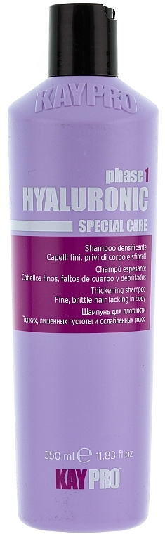 Thickening Shampoo with Hyaluronic Acid - KayPro Special Care Shampoo — photo N1