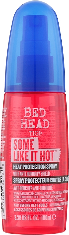 Thermoprotective Hair Spray - Tigi Bed Head Some Like It Hot Heat Protection Spray — photo N1