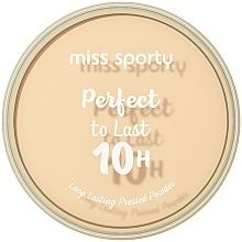 Fragrances, Perfumes, Cosmetics Face Compact Powder - Miss Sporty Perfect To Last 10H Long Lasting Pressed Powder
