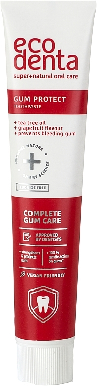 Gum Protection Toothpaste with Tea Tree Oil - Ecodenta Gum Protection Toothpaste With Tea Tree Oil — photo N2