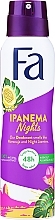 Fragrances, Perfumes, Cosmetics Deodorant Spray "Rhythms of Brazil" - Fa Ipanema Nights Deo Spray