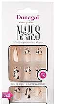 Fragrances, Perfumes, Cosmetics False Nails "Matte Stains", 24 pcs, 3083 - Donegal