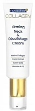 Fragrances, Perfumes, Cosmetics Firming Neck & Décolleté Cream - NovaClear Collagen Firming Neck & Decolletage Cream