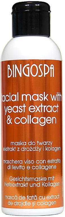 Yeast Face Mask for Oily Skin - BingoSpa — photo N1