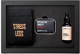 Fragrances, Perfumes, Cosmetics Set - Zew For Men (oil/30ml + soap/85ml + soap/holder/1pc + socks)