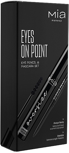 Mia Makeup Eyes On Point (eyeliner/6g + mascara/10g) - Set — photo N1