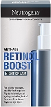 Night Face Cream - Neutrogena Anti-Age Retinol Boost Night Cream — photo N1