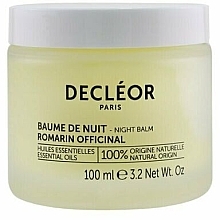 Fragrances, Perfumes, Cosmetics Facial Night Balm - Decleor Rosemary Officinalis Night Balm