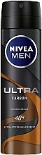 Men Deodorant Antiperspirant Spray - Nivea Men Deodorant Ultra Carbon — photo N1