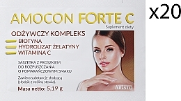 Biotin Powder "Healthy Hair" - Aristo Pharma Amocon Forte C — photo N6