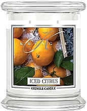 Fragrances, Perfumes, Cosmetics Scented Candle in Jar - Kringle Candle Iced Citrus