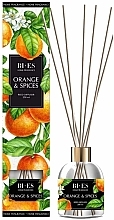 Reed Diffuser "Orange & Spices" - Bi-Es Home Fragrance Orange & Spieces Reed Diffuser — photo N1