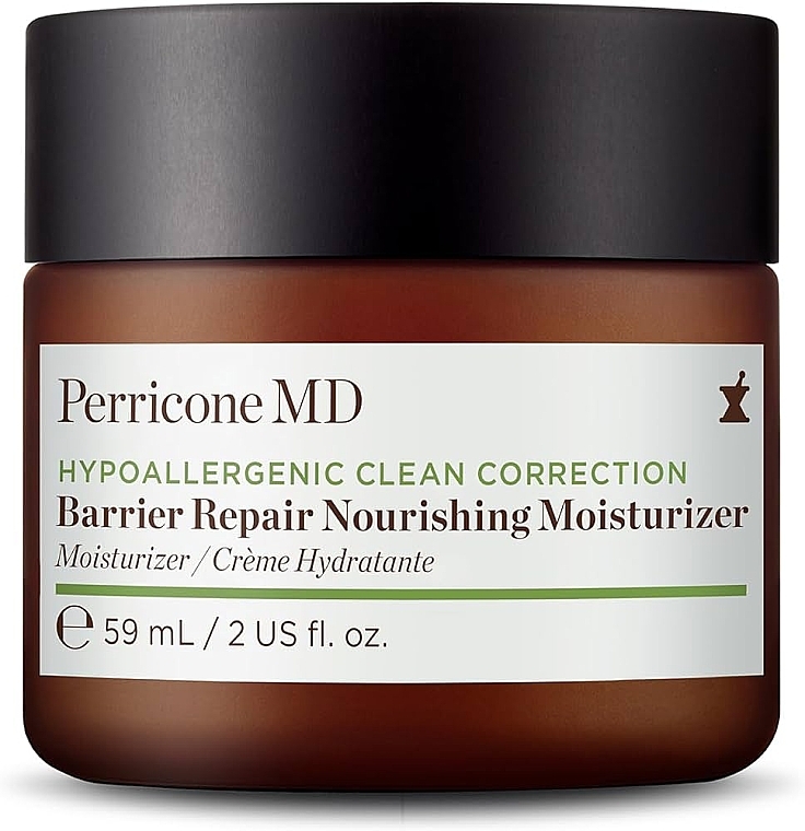 Moisturizing Face Cream - Perricone MD Hypoallergenic Clean Correction Barrier Repair Nourishing Moisturizer — photo N1
