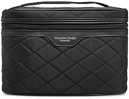 Fragrances, Perfumes, Cosmetics Makeup Bag - Gillian Jones Urban Travel Box Black Quilt