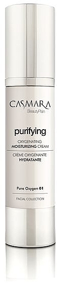 Pure Oxygen 01 Moisturizer - Casmara Pure Oxygen 01 Purifying Oxygenating Moisturizing Cream — photo N2