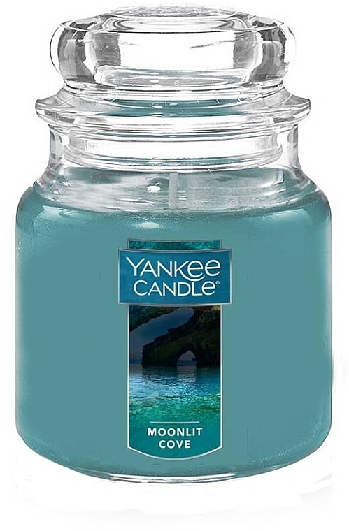 Candle in a Glass Jar - Yankee Candle Moonlit Cove — photo N1