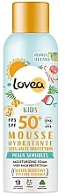 Fragrances, Perfumes, Cosmetics Children's Sunscreen Foam  - Lovea Kids SPF 50+ Moisturizing Foam