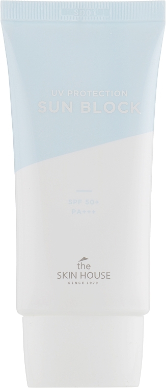 Waterproof Sun Cream - The Skin House UV Protection Sun Block SPF50+ — photo N2