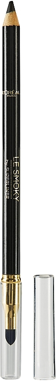 Eye Pencil - L'Oreal Paris Colour Riche LeSmoky Pencil Eyeliner & Smudger — photo N3