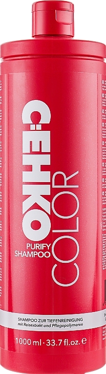 Cleansing Shampoo - C:EHKO Color PurifyShampoo — photo N9