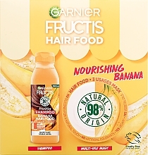 Set - Garnier Fructis Hair Food Banana — photo N2