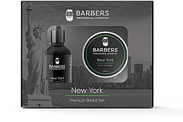 Fragrances, Perfumes, Cosmetics Beard Care Set - Barbers New York (beard/oil/30ml + beard/balm/50ml)