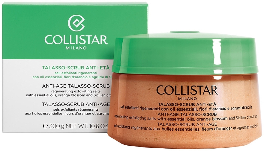 Anti-Aging Regenerating Body Salt Scrub - Collistar Speciale Corpo Perfetto Regenerating Exfoliating Salts Anti-Age Talasso-Scrub — photo N3