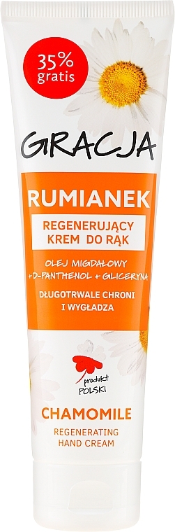 Regenerating Chamomile Extract Hand Cream - Gracja Camomile Hand Cream — photo N1