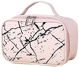 Fragrances, Perfumes, Cosmetics Makeup Bag, pink with handle - Ecarla KS56