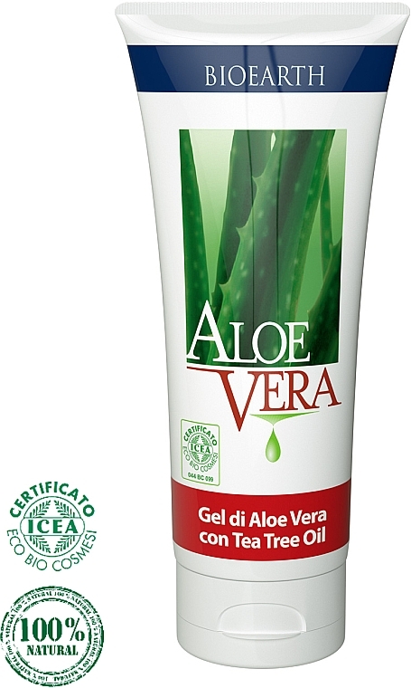 Aloe Vera Gel - Bioearth Aloe Vera gel with Organic Tea Tree — photo N9