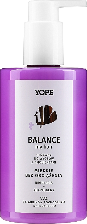 Hair Conditioner with Emollients - Yope Balance — photo N4