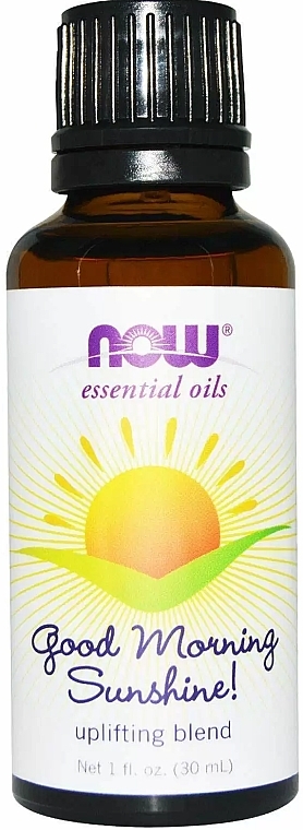 Essential Oil 'Refreshing Mix. Good Morning, Sun' - Now Foods Essential Oils Good Morning Sunshine, Uplifting Blend — photo N1