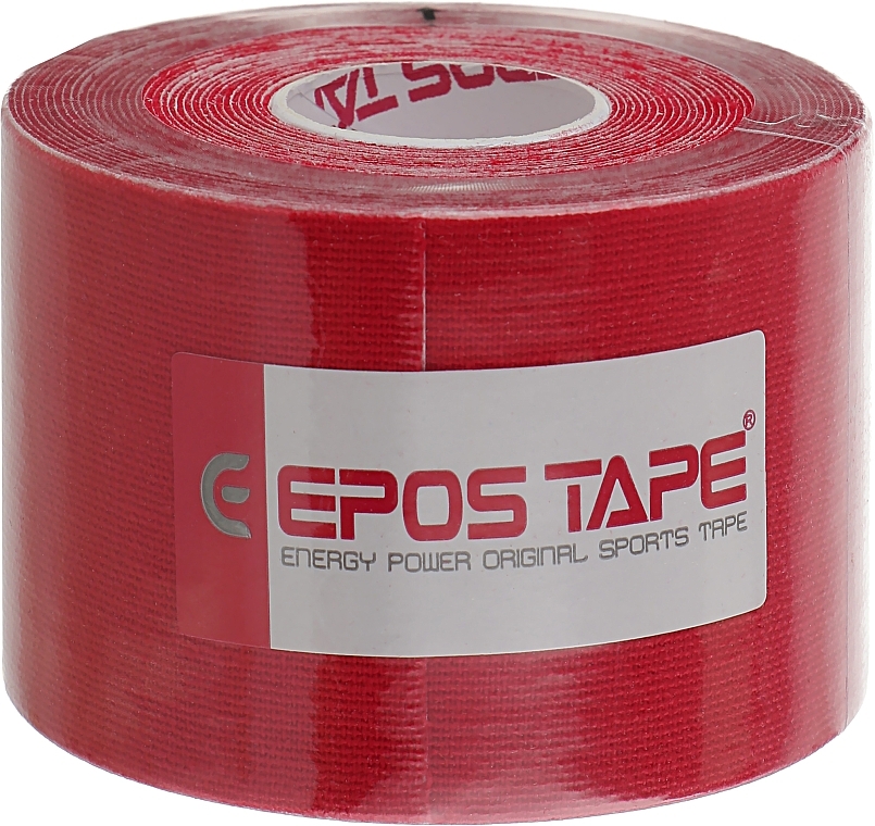 Kinesio Tape, red - Epos Tape Original — photo N1