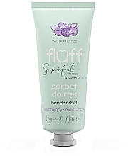 Fragrances, Perfumes, Cosmetics Moisturizing Hand Cream "Wild Berries" - Fluff Hand Sorbet