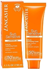 Fragrances, Perfumes, Cosmetics Facial Sun Cream - Lancaster Sun Sensitive Delicate Comforting Cream SPF 50+