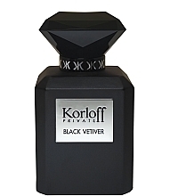 Fragrances, Perfumes, Cosmetics Korloff Paris Black vetiver - Eau de Toilette