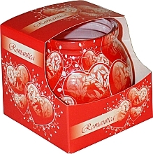 Fragrances, Perfumes, Cosmetics Candle in Glass Cover - Admit Candle In Glass Cover Romantica