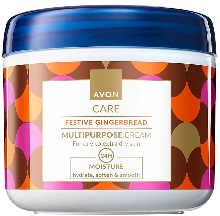 Multipurpose Cream for Dry to Extra Dry Skin - Festive Gingerbread - Avon Care Festival Gingerbread Miltipurpose Cream — photo N1