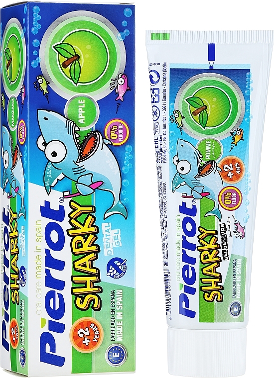 Kids Gel Toothpaste "Piwi", apple scent - Pierrot Piwi  — photo N2