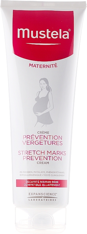 Anti-Strech Marks Cream - Mustela Maternidad Stretch Marks Prevention Cream — photo N2