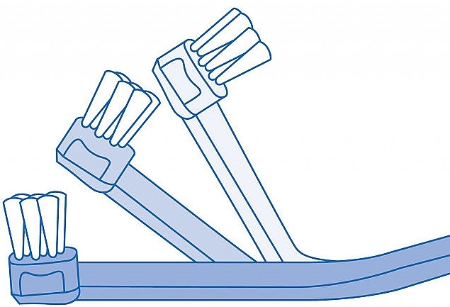 End-Tuft Toothbrush, yellow - Curaprox CS 708 Implant — photo N6