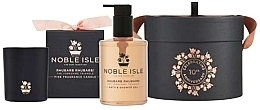 Fragrances, Perfumes, Cosmetics Noble Isle Rhubarb Rhubarb! Bathe By Candlelight Set - Set (candle/200g + sh gel/250ml)