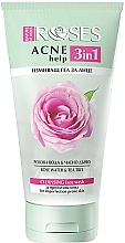 Cleansing Rose Water & Tea Tree Face Gel - Nature Of Agiva Roses Acne Help 3 In 1 Cleansing Face Wash — photo N1