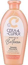 Fragrances, Perfumes, Cosmetics Delicate Cleansing Tonic - Cera di Cupra Ricetta Di Bellezza Tonic
