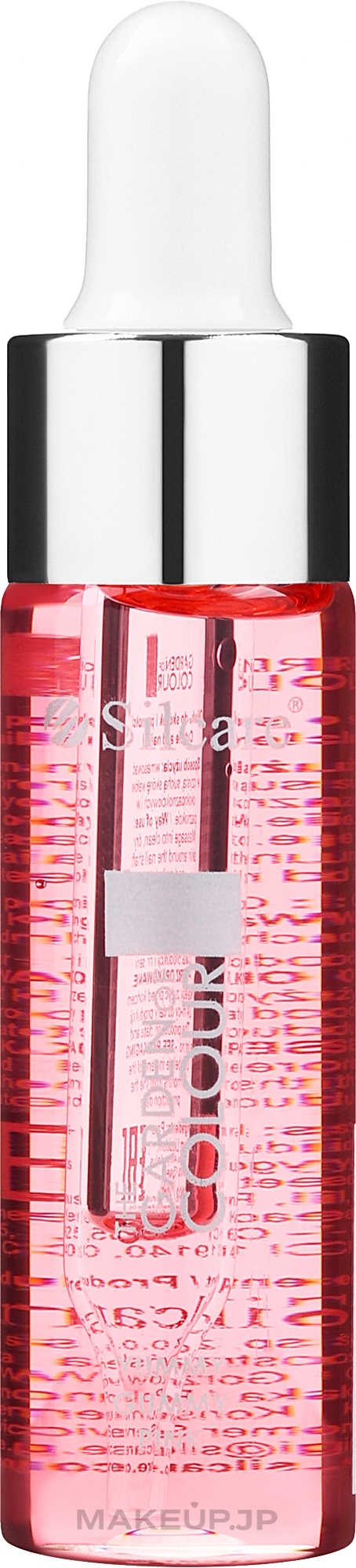 Nail & Cuticle Oil with Pipette - Silcare Garden of Colour Cuticle Yummy Gummy Pink — photo 15 ml